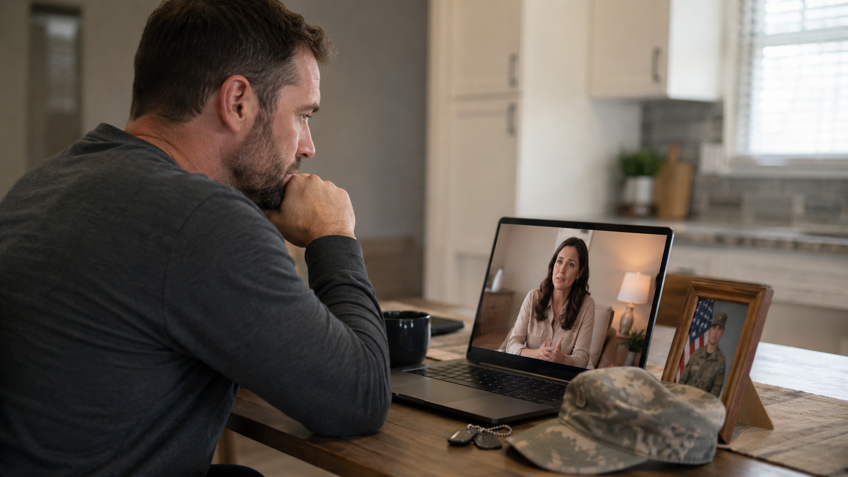 Why Many Veterans Don't Seek Therapy and How Online Access Is Changing That