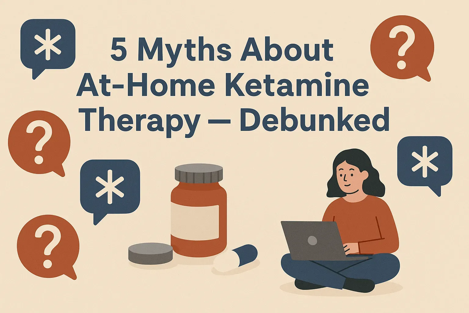 5 Myths About At-Home Ketamine Therapy — Debunked
